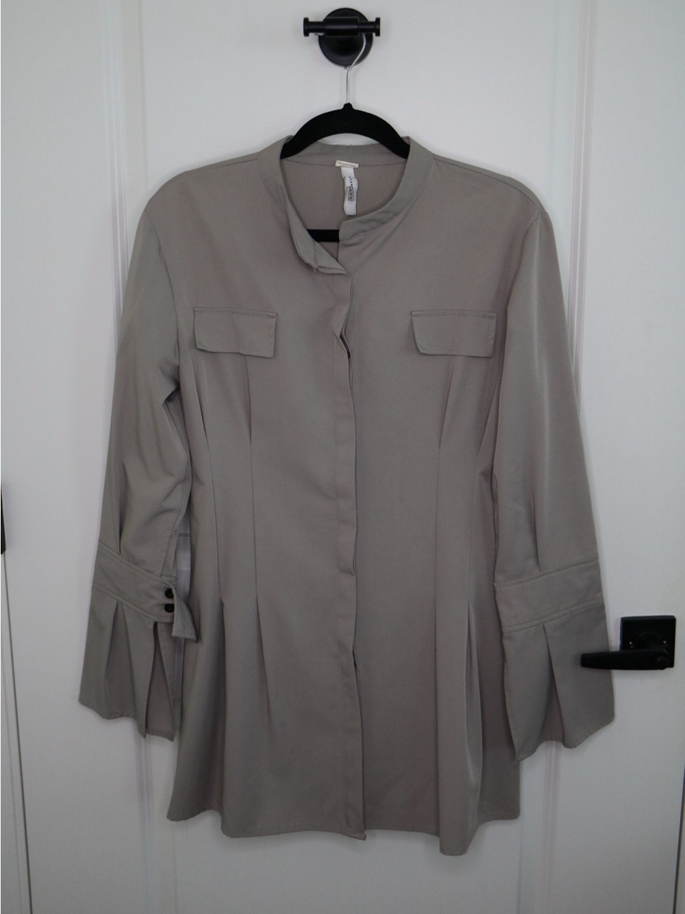 Avanti Light Taupe Long Sleeve Tunic